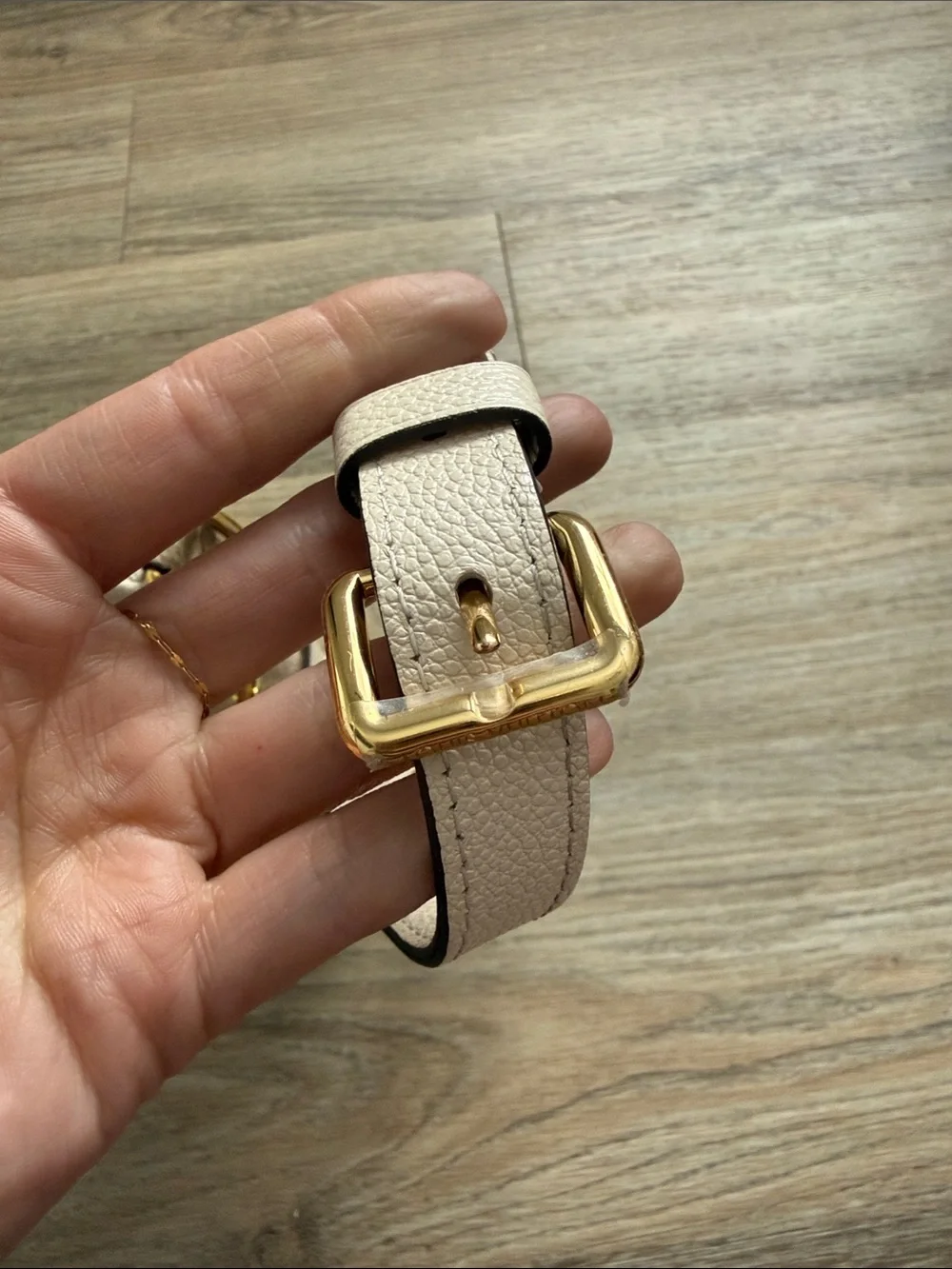 Louis Vuitton python and beige crossbody with gold hardware - Picture 9 of 16
